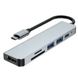 USB разветвитель 6 в 1 Type-C (HDMI 4K/PD/TF/SD/USB) ws051 фото 2