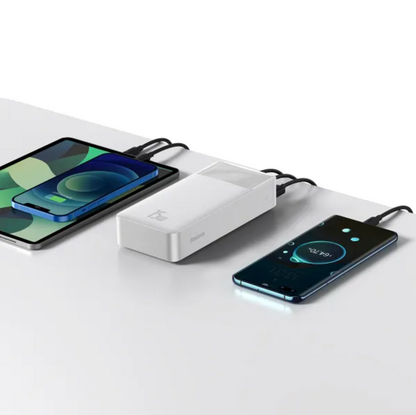 Павербанк Baseus Bipow Overseas 30000mAh 15W. Power Bank з підтримкою швидкого заряджання. 0371 фото