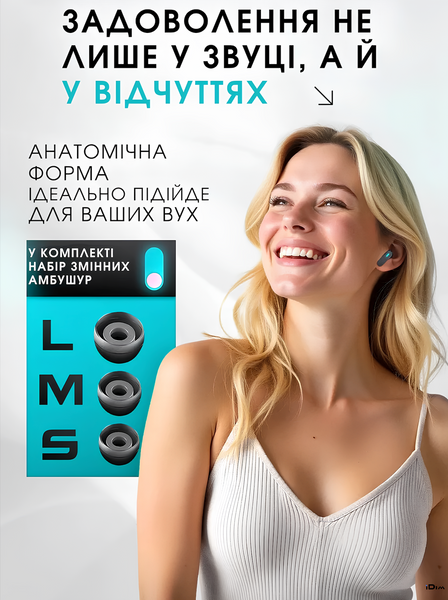 Бездротові ігрові Bluetooth навушники Langsdom Zeta TG16 з шумоподавленням ANC та RGB-підсвіткою. Ігрові вакуумні блютуз навушники для геймерів 0351 фото