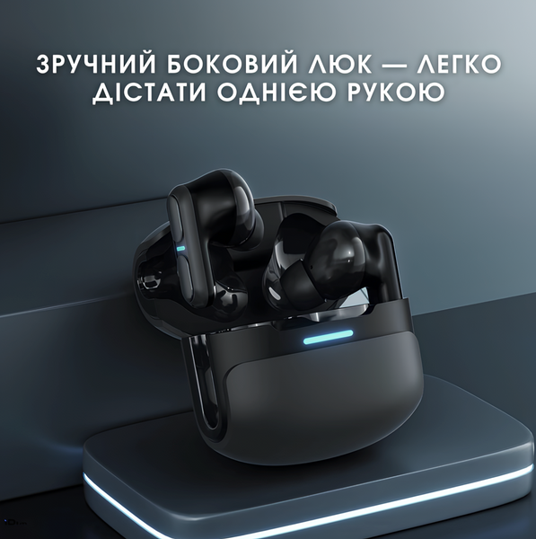 Ігрові геймерські бездротові Bluetooth навушники Langsdom Theta Pro TG12B з RGB підсвічуванням та ENC шумозаглушенням 0354 фото