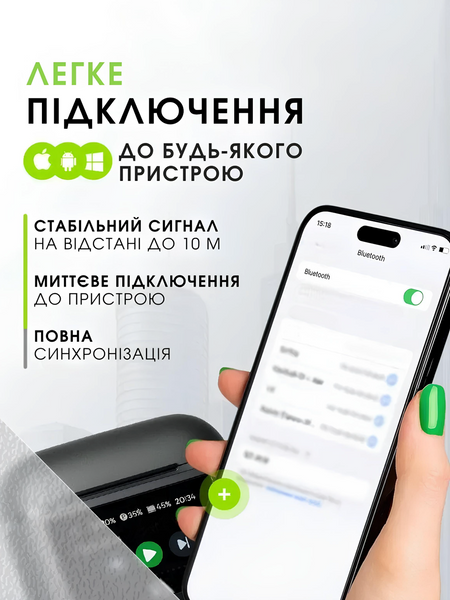 Бездротові навушники Langsdom TA05 Tour Pro 2 з активним шумоподавленням ANC, ENC та сенсорним екраном кейса, Bluetooth 5.4 0353 фото