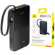 Внешний аккумулятор, повербанк Baseus EnerFill Bipow2 Pro 10000mAh 22.5W со встроенным кабелем и быстрой зарядкой 0367 фото 1