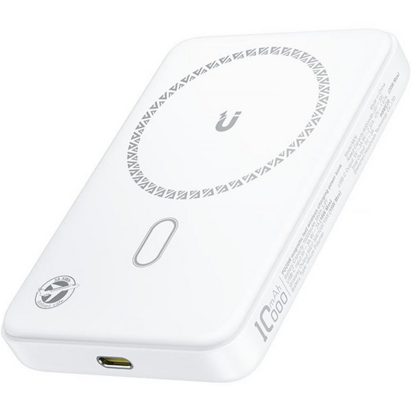 Повербанк Acefast M26 10000mAh 20W с MagSafe и беспроводной зарядкой Qi 0369 фото