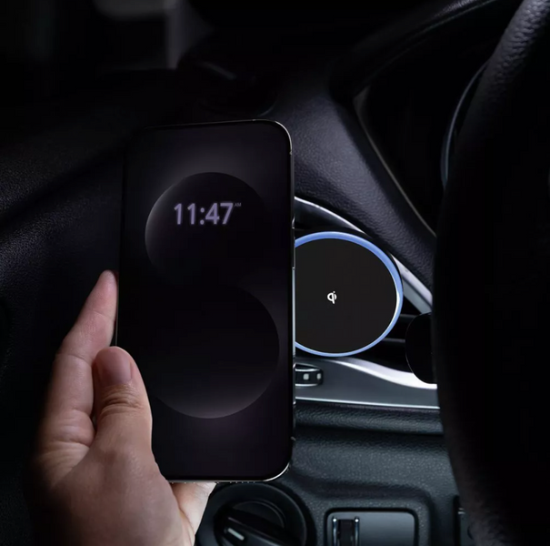 Магнітний автотримач Proove UNO для телефону з Бездротовою зарядкою Magsafe  15W 00521 фото