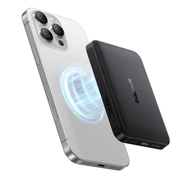 Портативна батарея Baseus EnerFill Ultra-Mini 22.5W 10000mAh бездротова зарядка MagSafe 22.5W SKU-10392 фото