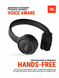 Накладна гарнітура JBL Tune 520BT Black. Накладні безпровідні Bluetooth навушники з фірмовим басом 0451 фото 2
