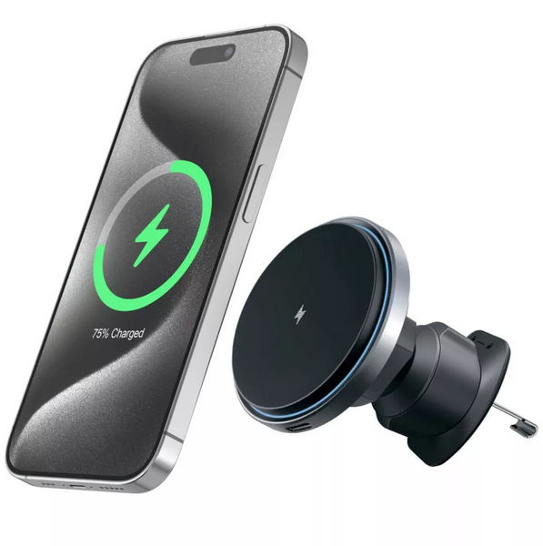 Магнітний автотримач Proove Magic Circle Pro 15W з бездротовою зарядкою 00443 фото