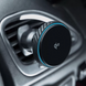 Магнітний автотримач Proove Graphite Circle Qi2 15W Magnetic Ring з бездротовою зарядкою  00700 фото 5