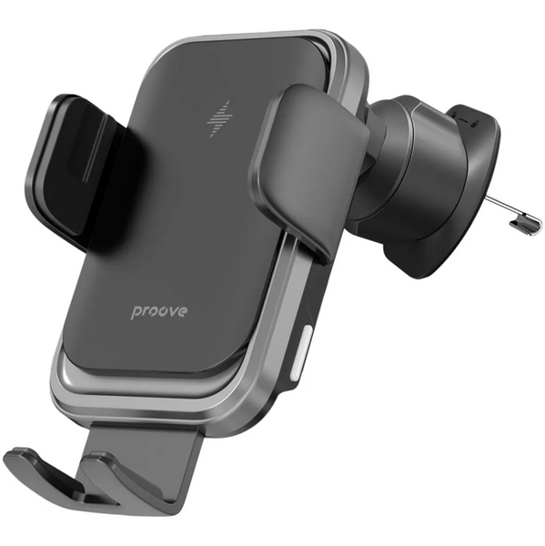 Автомобільний тримач Proove Nitro Charge 15W для телефону з бездротовою зарядкою 15W 00701 фото