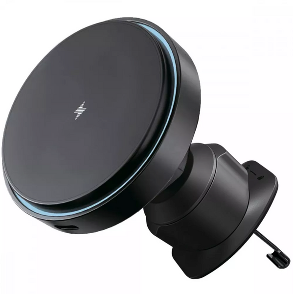 Автотримач для телефона з бездротовою зарядкою Proove Light Circle 15W 00705 фото