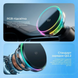 Магнітний автотримач Proove Light Crystal Qi2.2 25W з активним охолодженням, RGB-підсвіткою та бездротовою зарядкою 00707 фото 9