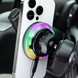 Магнітний автотримач Proove Light Crystal Qi2.2 25W з активним охолодженням, RGB-підсвіткою та бездротовою зарядкою 00707 фото 7