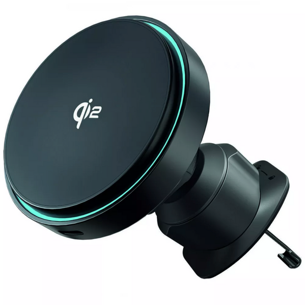 Магнитный автодержатель Proove Light Circle 15W Qi2 15W с беспроводной зарядкой для iPhone и Android 00708 фото