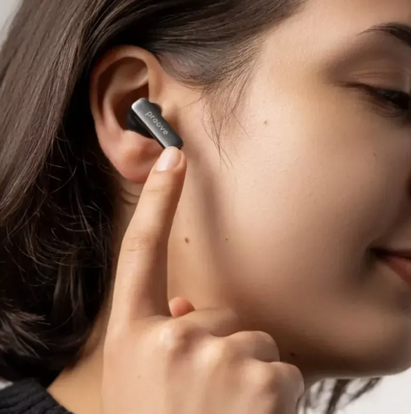 Бездротові навушники Proove NoLimit TWS AN. Вакуумні навушники - потужний звук, Bluetooth 6.0 та гібридне шумозаглушення. 00395 фото